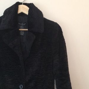 bebe | Lux Structured Collared Midi Dress Coat